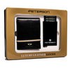 Gift Set: Men's Leather Wallet + Card Holder PTN ZM35 Peterson