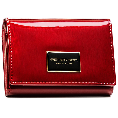 Portfel damski skórzany PTN PH30-1-SH Red
