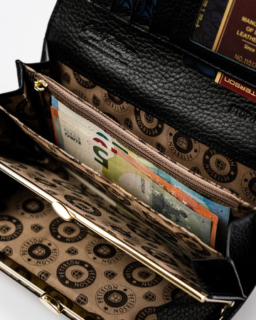 PETERSON PTN ST-467 RFID leather wallet