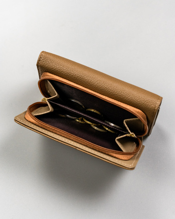 Portfel damski na blistrze PP-SF-1077-A-BL Beige