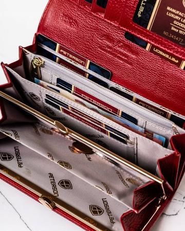 PETERSON PTN 42122-SH RFID leather wallet