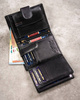 Men's Gift Set: Genuine leather wallet and leather keyring PETERSON PTN SET-M-1542L-GVT preent leather wallet and key ring set