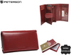 Portfel damski skórzany PTN RD-21-NGV Burgundy