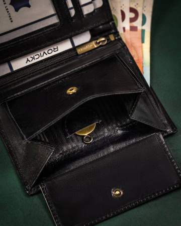 Portfel skórzany RFID ROVICKY 22314-RVT