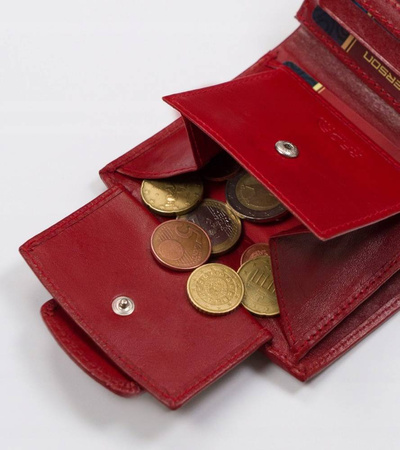 Portfel damski PTN RD-314-GCL-M Red