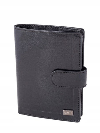 Portel męski skórzany PC-027L-BAR Black