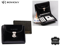 Portfel damski skórzany R-RD-39-GCL Black