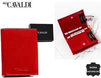 Women's leather wallet 248-GCL RED