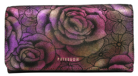 Portfel skórzany RFID PETERSON PTN 421077-MD