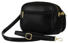 Set: handbag + pouch made from eco-leather PU R-KP-16-A19 Black