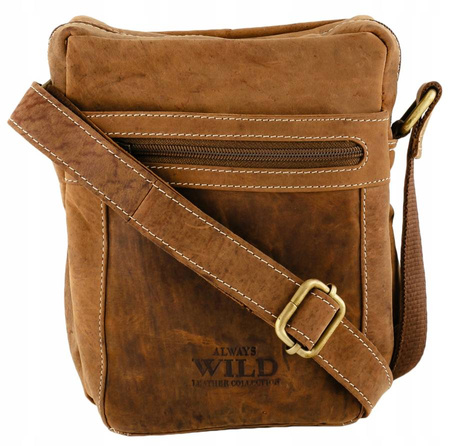 Torba skórzana 250587-MH TAN