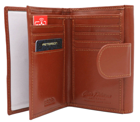 PETERSON PTN 70-BO RFID leather wallet