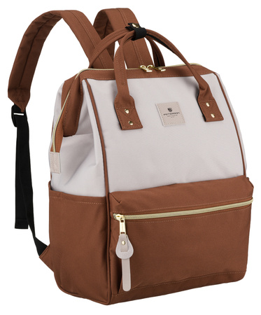 Plecak PTN ALFA Brown-Beige