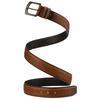 Pasek męski skórzany PTN LTP-32 Brown