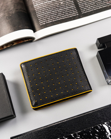 Peterson wallet sk. PTN 304.03 BLACK+YELLOW