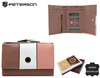 PETERSON PTN RD-18-GCL-S RFID leather wallet