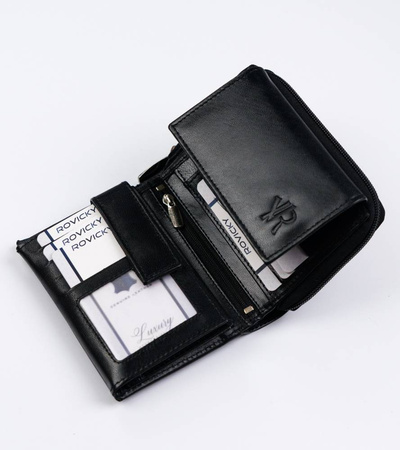 Portfel skórzany RFID ROVICKY 1509-GOAN
