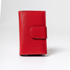 Women's leather wallet R-RD-40-GCL Red