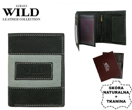Leather wallet Always Wild N4-JEANS