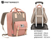 Plecak z poliestru PETERSON PTN 2023-5 Gray+Pink