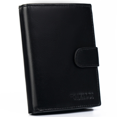 Men's leather wallet 0001L-P-BS
