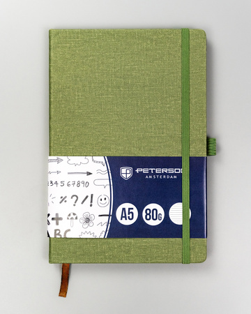 Notes w linie A5 Green