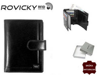 ROVICKY PC-101L-BAR RFID leather wallet