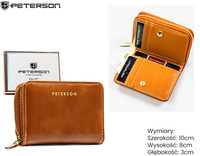 Portfel damski PU PTN 010-HF Camel