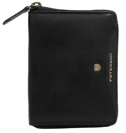 Portfel męski skórzany PTN 340.01 Black