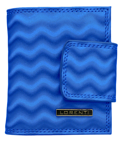 Portfel damski skórzany 42329-WAV Navy