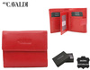Leather wallet RD-44-GCL RED