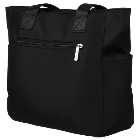 Women's shopper bag PTN CTY-06 Black