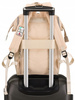 Plecak z poliestru PETERSON PTN 2022-3 Beige+Grey