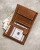 Leather wallet with the Virgo zodiac sign RFID ALWAYS WILD N4-CHM-VIRG