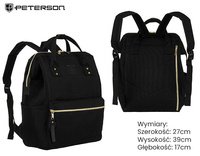 Plecak PTN ALFA Black