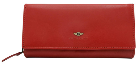 Portfel skórzany PTN 439-GON-5996 RED