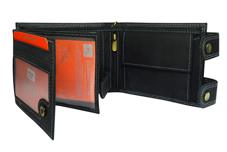 Portfel skórzany 2900-BIC Black