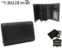 Portfel skórzany RFID 4U CAVALDI RD-22-GCL-0870 BLACK