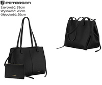 Torebka damska PU PTN TOR-ALE-26 Black