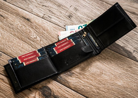 Portfel skórzany RFID Peterson PTN 304.01-5767