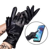 ROVICKY leather gloves R-RDS-01-B