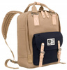 Plecak z poliestru PETERSON PTN 2023-4 Beige+Navy