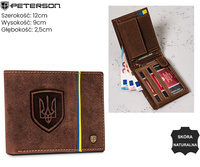 Portfel męski skórzany PTN 304UP HUNTER