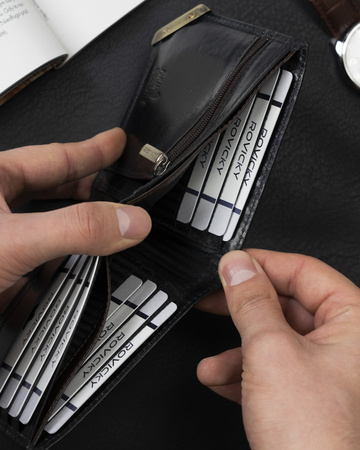 ROVICKY N993-RVTM-GL RFID leather wallet