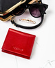 Women's natural leather wallet RD-AN01-GCL RED