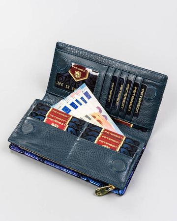 PETERSON PTN 421431-ONBF RFID leather wallet