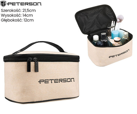 Kosmetyczka PTN KOS-DA-16 Beigie-Black