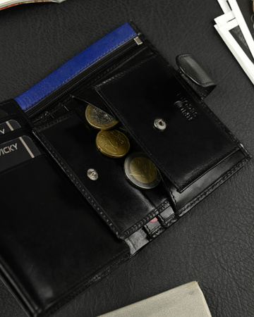 RONALDO D1072L-VT RFID leather wallet