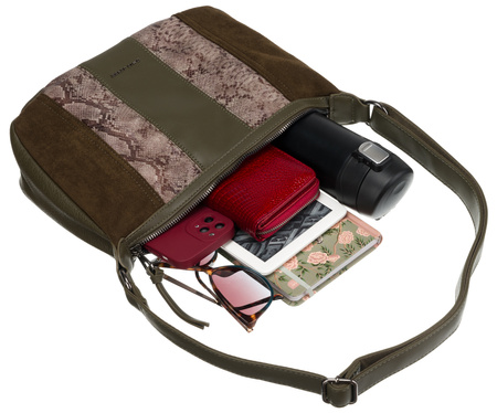 Torebka damska David Jones 6885-1 Khaki