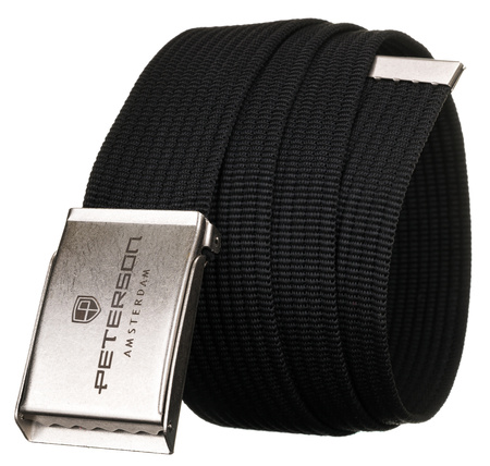PETERSON PTN SILV-BLACK-2 webbing belt